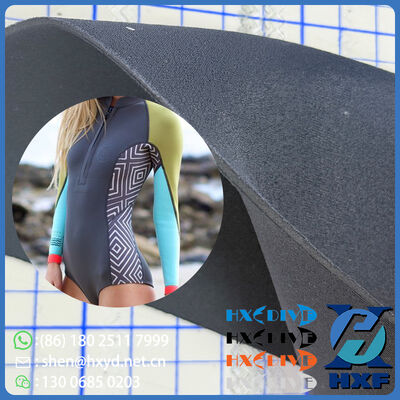 Neoprene Material Dual Jersey CR Composite High Elongation Rapid Recovery for Comfortable Durable Watersports Apparel